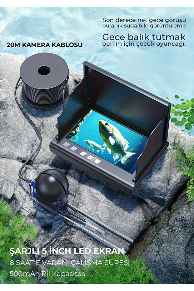 ROBO Ekranlı Balık Yakalama Kamerası